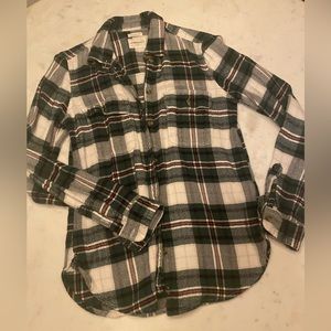 Softest Green Flannel Shirt